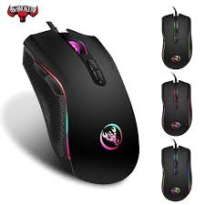 Wired Gaming Mouse 7200DPI program macro definition Professional-Grade Gamer Mice LED Wired Mouse Optical for Laptop Computer