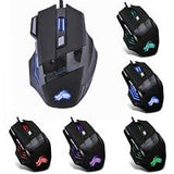 LED Optical Gaming Mouse USB Wired Gamer Mouse 7 Buttons Gamer Computer Mice For Laptop Mice PC